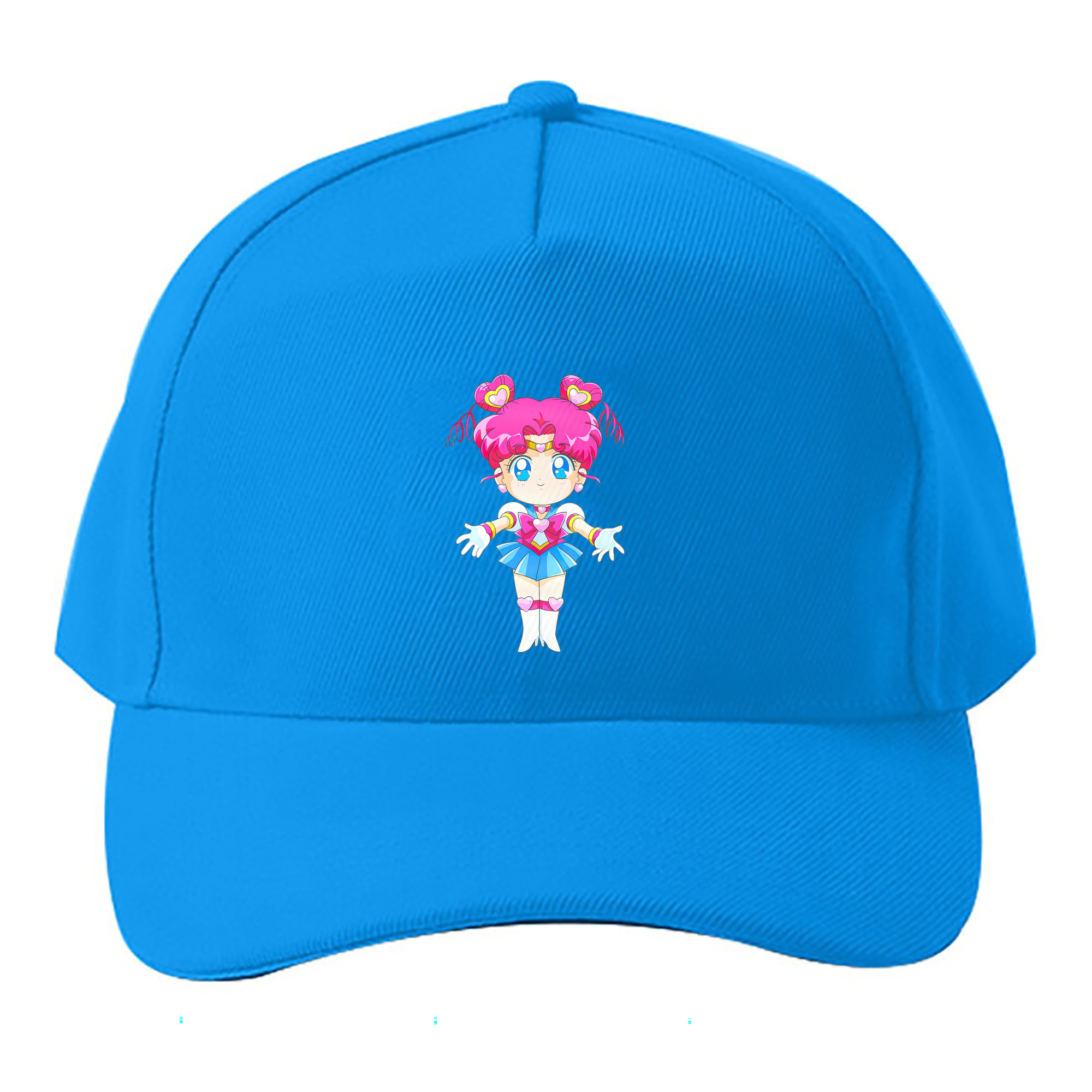 （画像用） 美少女戦士セーラームーン ちびうさ Sailor Moon Chibiusa Tsukino Usagi Small Lady Serenity ベースボールキャップ 綿100％ 男女兼用 帽子 スポーツ